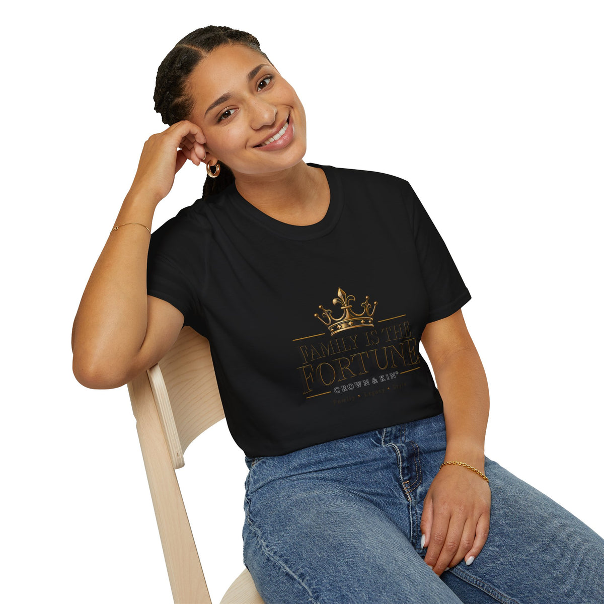 Family Is the Fortune™ Signature Tee | Crown & Kin